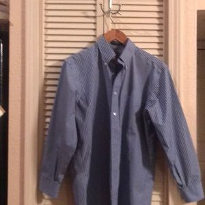 Men’s striped dress shirt